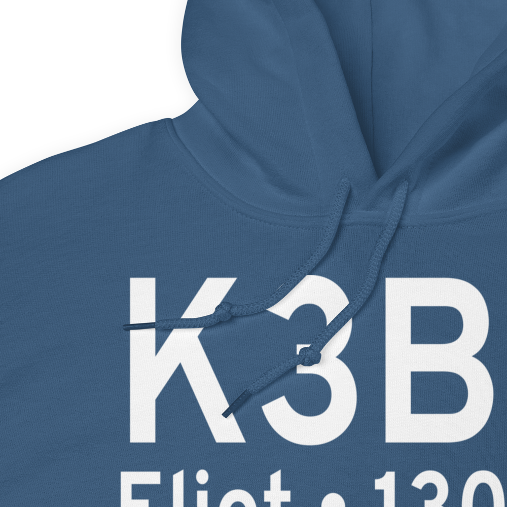 Littlebrook Air Park (K3B4) ICAO Hoodie Sweatshirt 