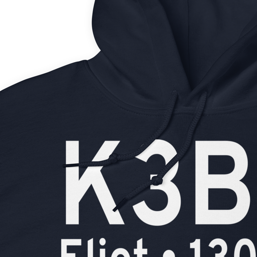 Littlebrook Air Park (K3B4) ICAO Hoodie Sweatshirt 