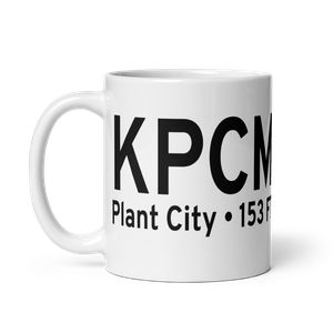 Plant City Municipal Airport (KPCM) ICAO Mug