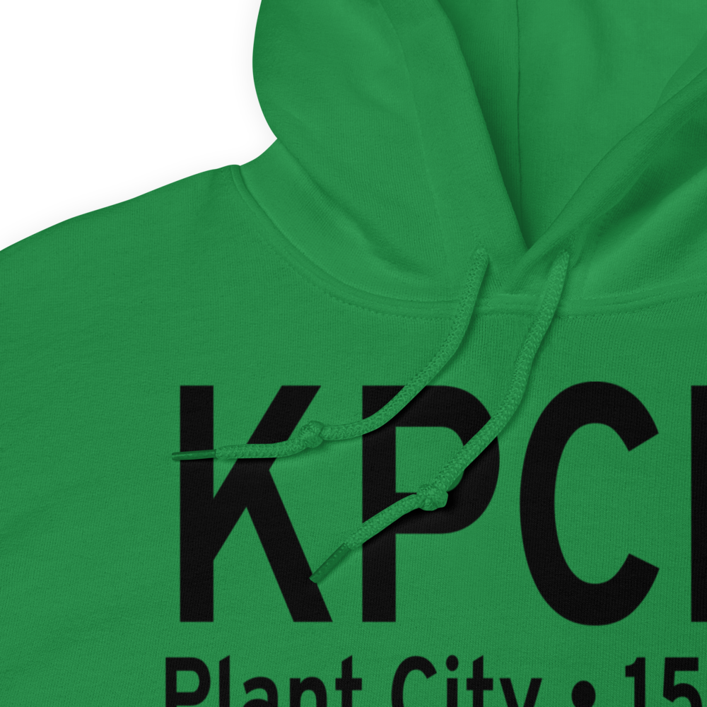 Plant City Municipal Airport (KPCM) ICAO Hoodie Sweatshirt 