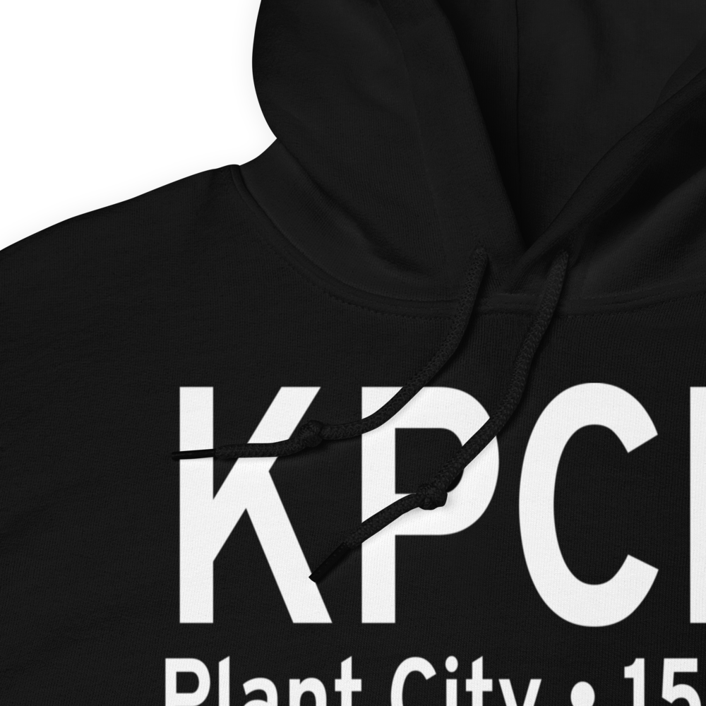 Plant City Municipal Airport (KPCM) ICAO Hoodie Sweatshirt 