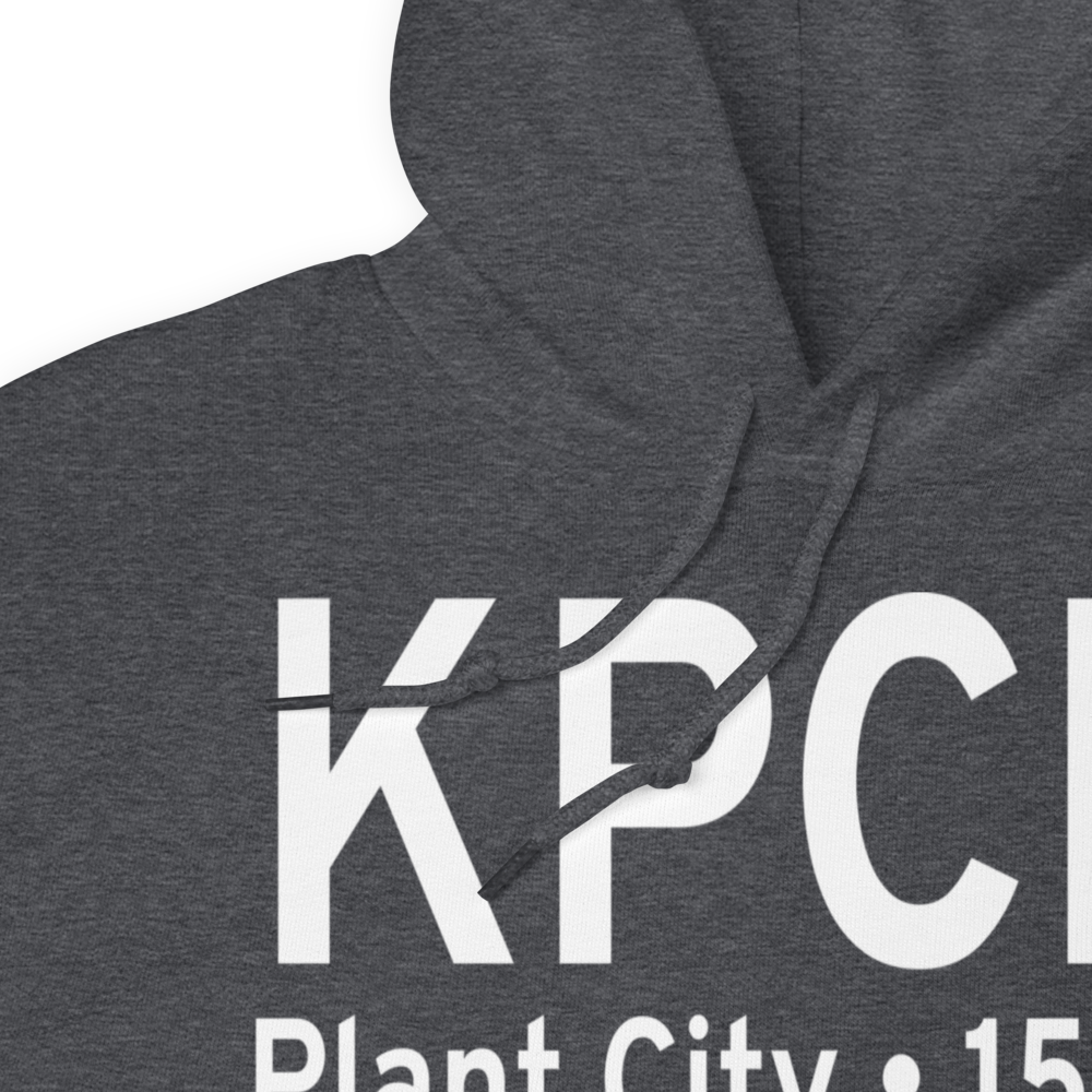 Plant City Municipal Airport (KPCM) ICAO Hoodie Sweatshirt 