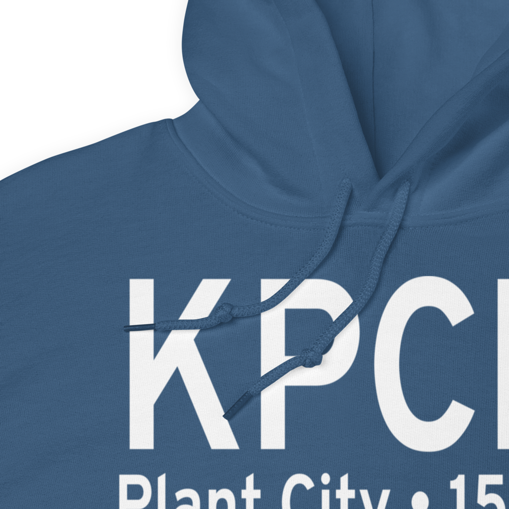 Plant City Municipal Airport (KPCM) ICAO Hoodie Sweatshirt 