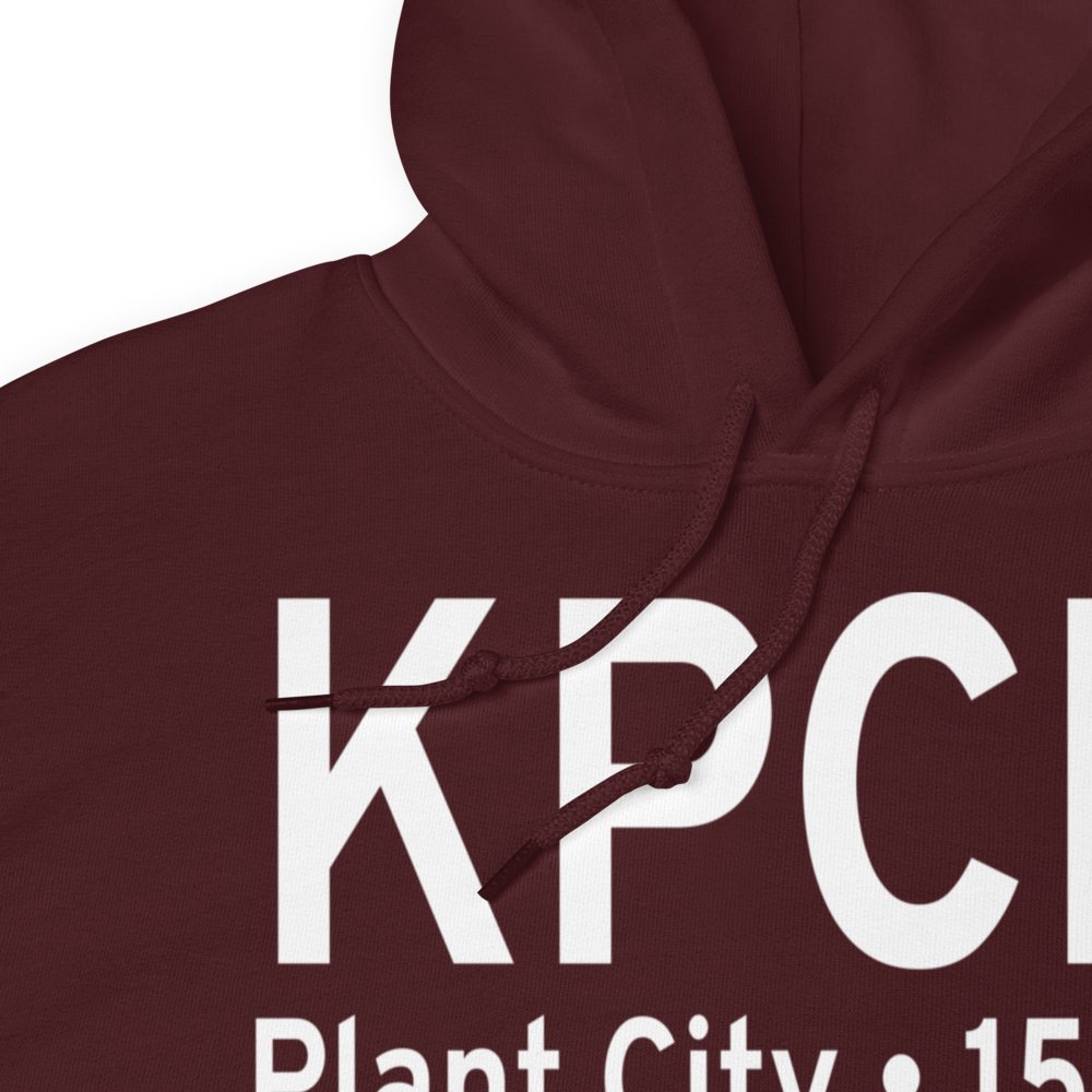 Plant City Municipal Airport (KPCM) ICAO Hoodie Sweatshirt 