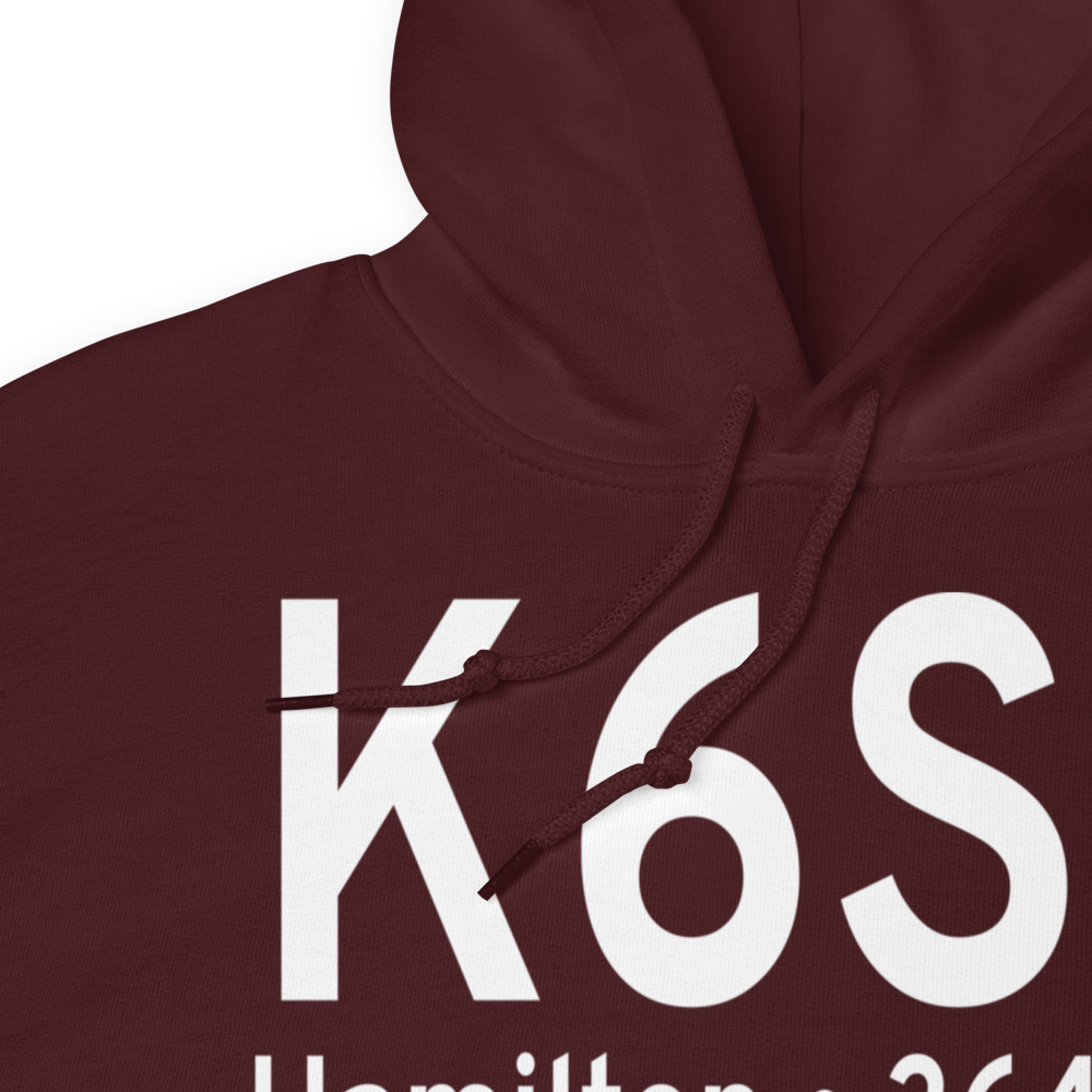 Ravalli County Airport (K6S5) ICAO Hoodie Sweatshirt 