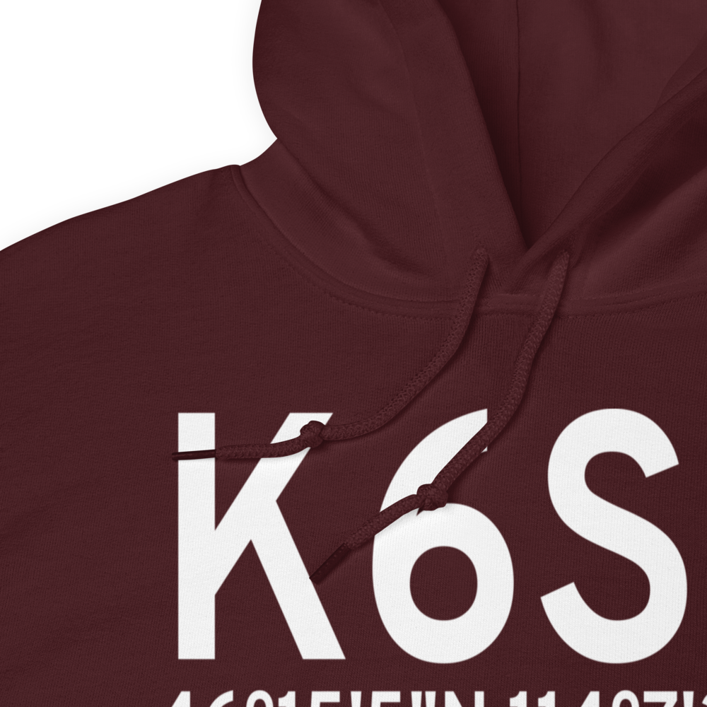 Ravalli County Airport (K6S5) ICAO Hoodie Sweatshirt 