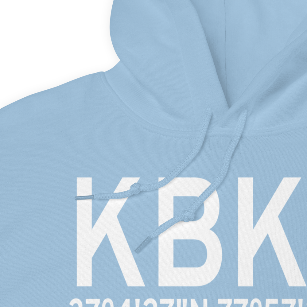 Allen C Perkinson Blackstone Army Air Field (KBKT) ICAO Hoodie Sweatshirt 