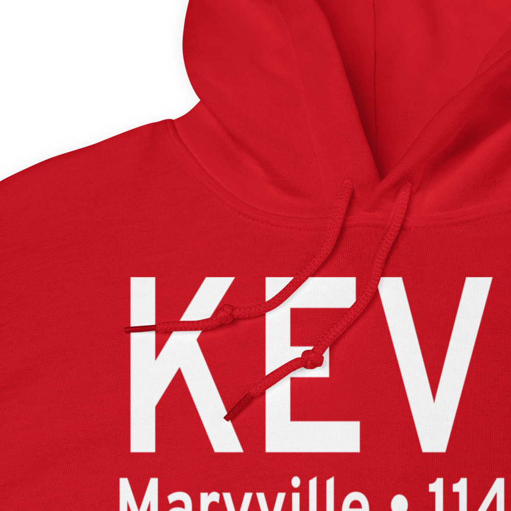 Northwest Missouri Regional Airport (KEVU) ICAO Hoodie Sweatshirt 