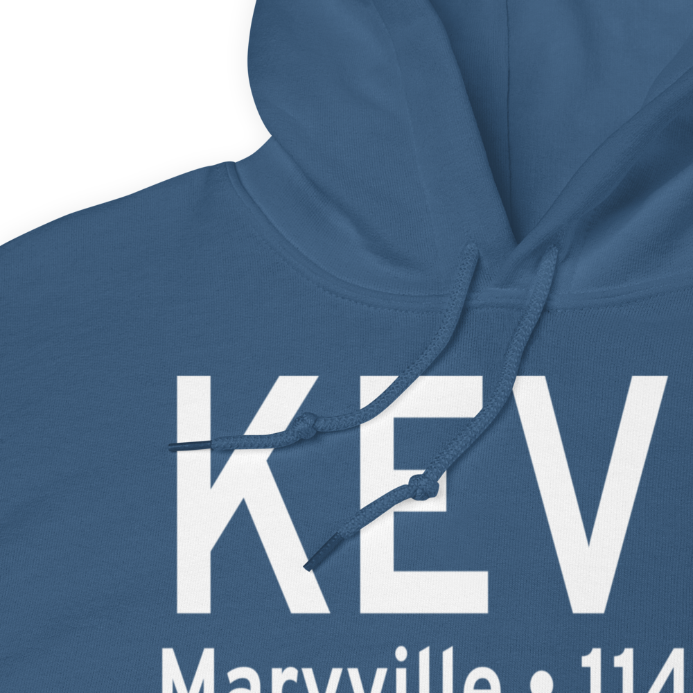 Northwest Missouri Regional Airport (KEVU) ICAO Hoodie Sweatshirt 