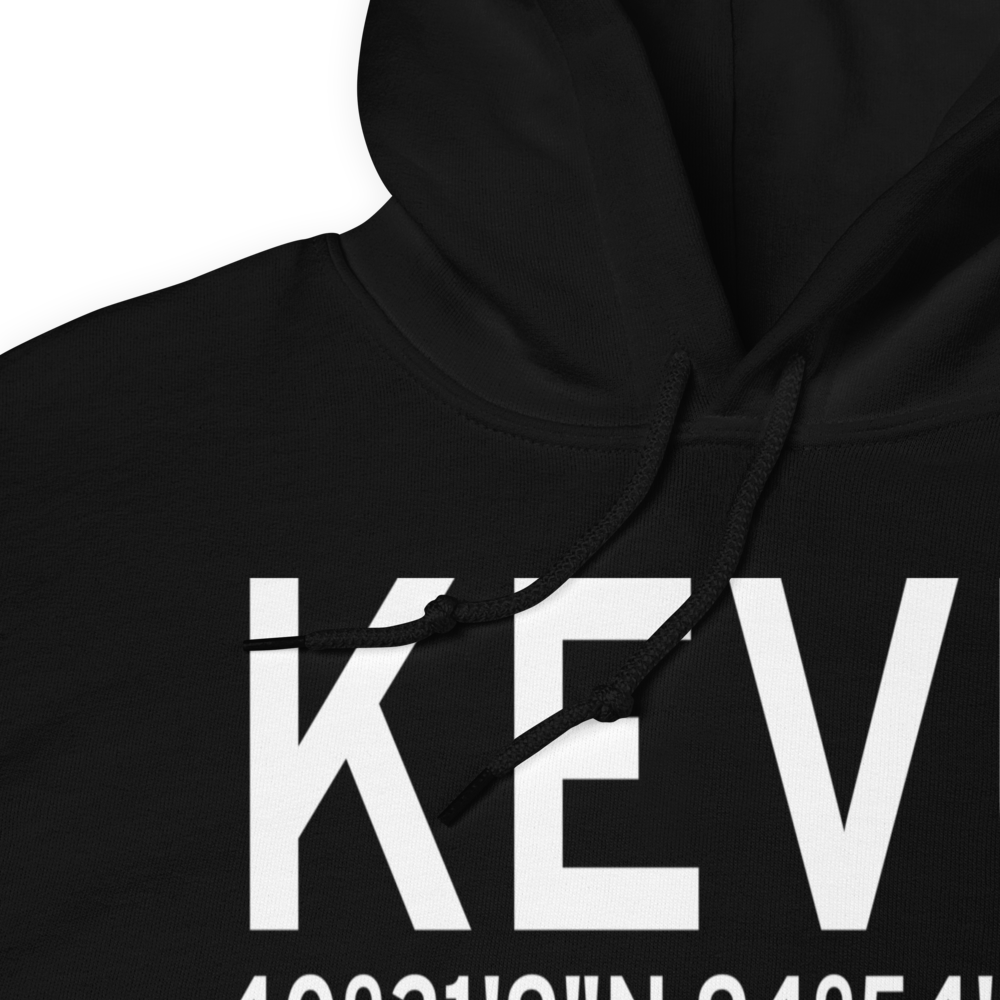 Northwest Missouri Regional Airport (KEVU) ICAO Hoodie Sweatshirt 
