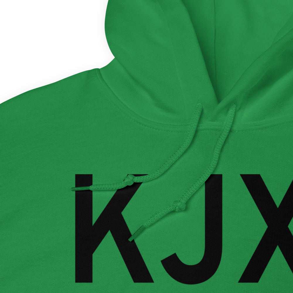 Fox Stephens Field Gilmer Municipal Airport (KJXI) ICAO Hoodie Sweatshirt 