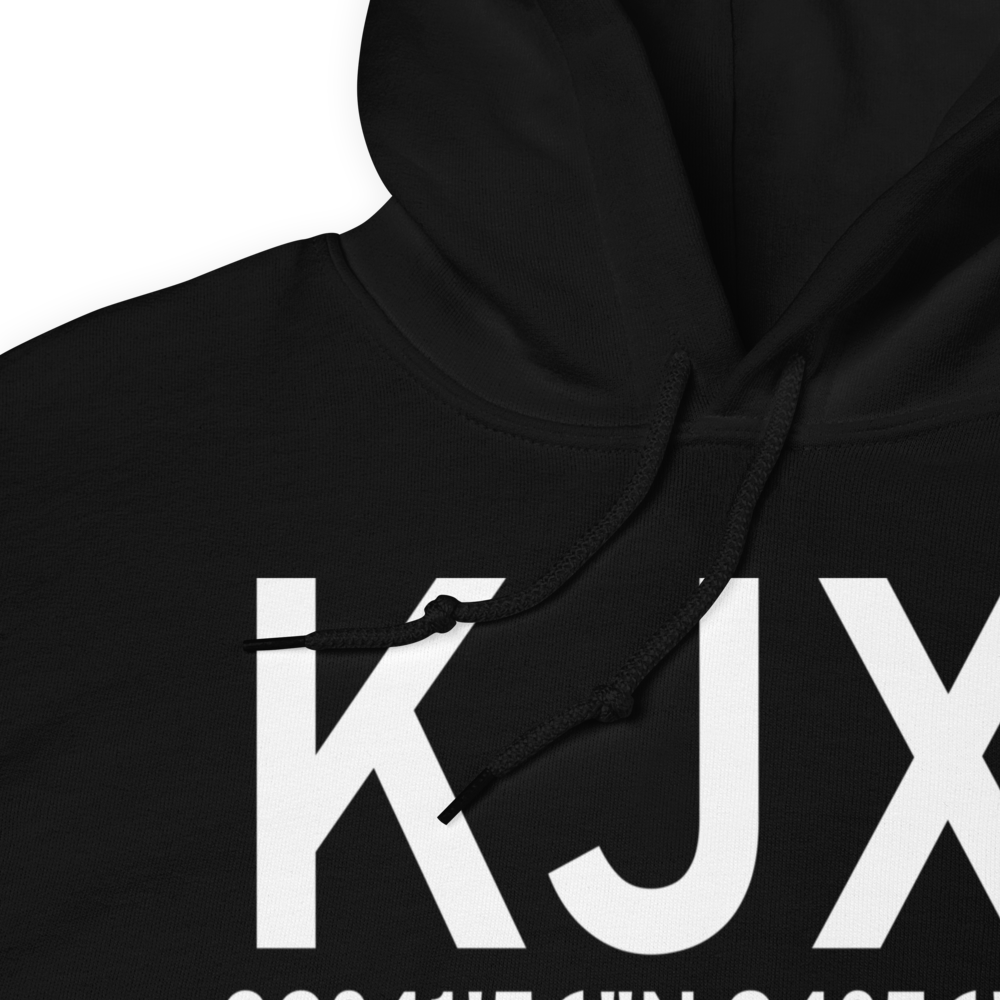 Fox Stephens Field Gilmer Municipal Airport (KJXI) ICAO Hoodie Sweatshirt 