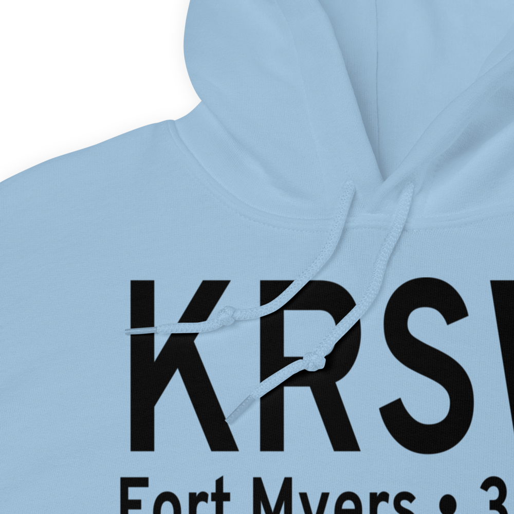 Southwest Florida International Airport (KRSW) ICAO Hoodie Sweatshirt 