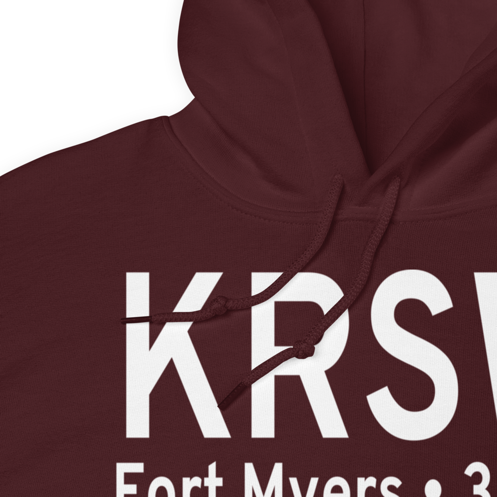 Southwest Florida International Airport (KRSW) ICAO Hoodie Sweatshirt 