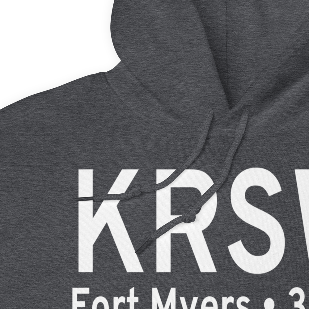 Southwest Florida International Airport (KRSW) ICAO Hoodie Sweatshirt 