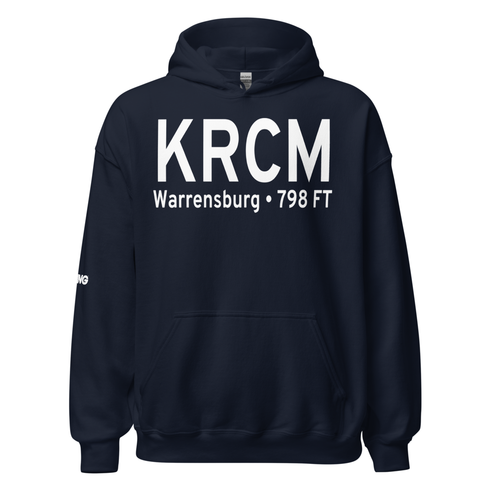 Skyhaven Airport (KRCM) ICAO Hoodie Sweatshirt 