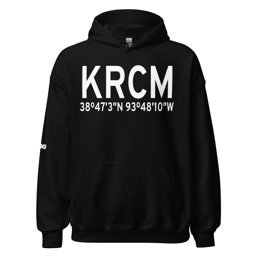 Skyhaven Airport (KRCM) ICAO Hoodie Sweatshirt 