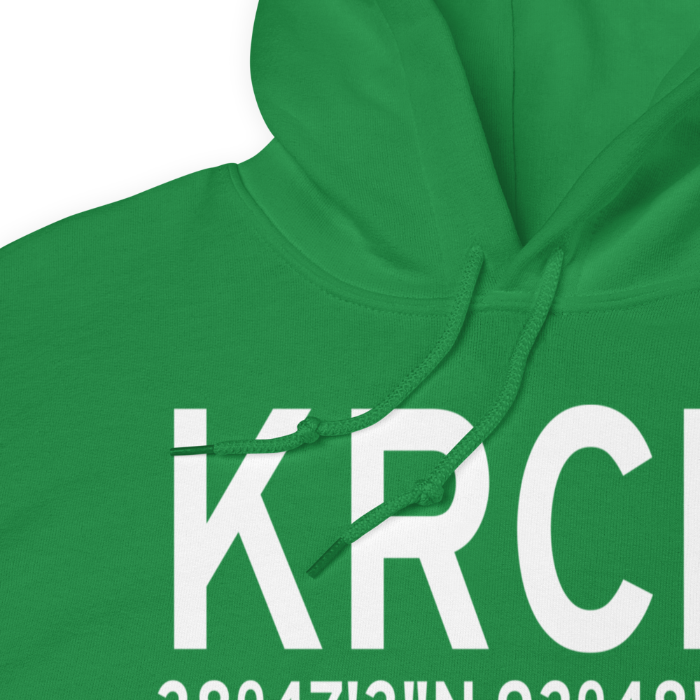 Skyhaven Airport (KRCM) ICAO Hoodie Sweatshirt 
