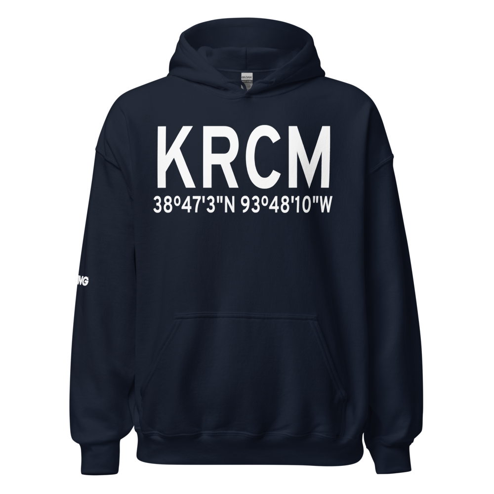 Skyhaven Airport (KRCM) ICAO Hoodie Sweatshirt 