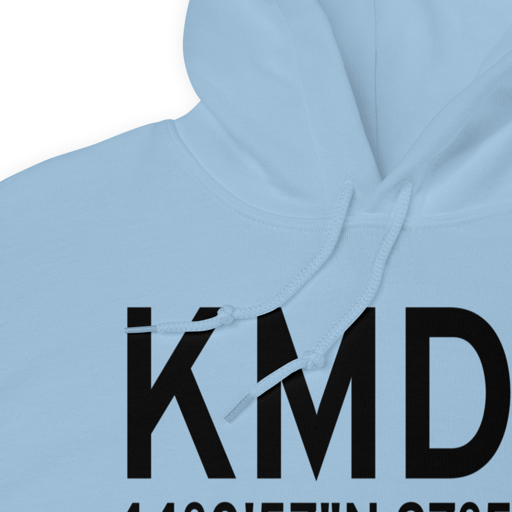 Madison Municipal Airport (KMDS) ICAO Hoodie Sweatshirt 