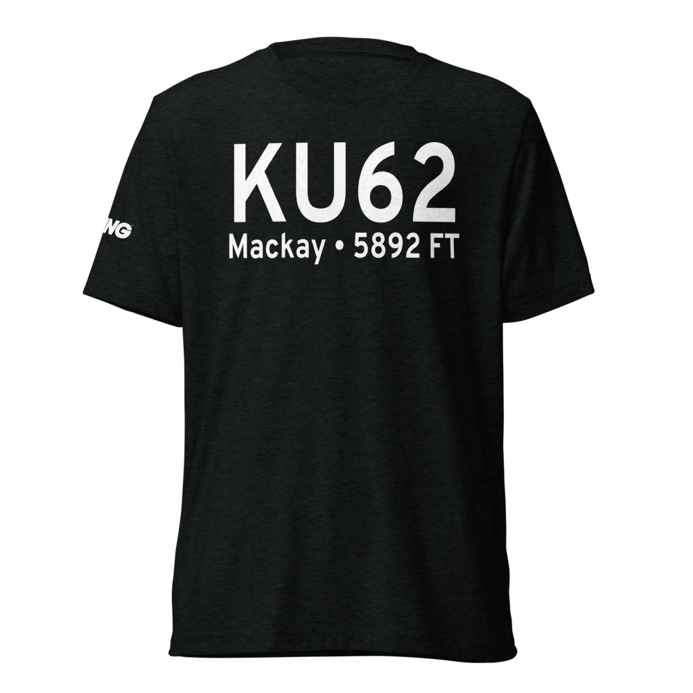 Mackay Airport (KU62) ICAO Tri-blend T-Shirt 