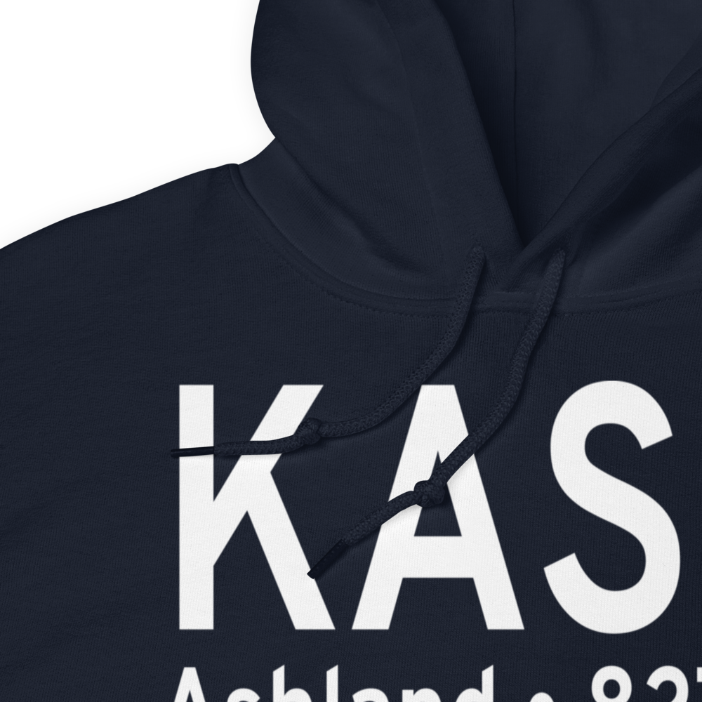 John F Kennedy Memorial Airport (KASX) ICAO Hoodie Sweatshirt 