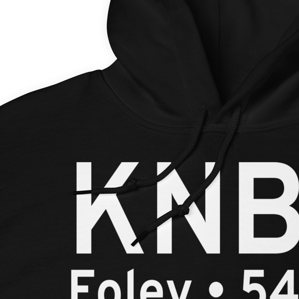 Naval Outlying Field Barin (KNBJ) ICAO Hoodie Sweatshirt 