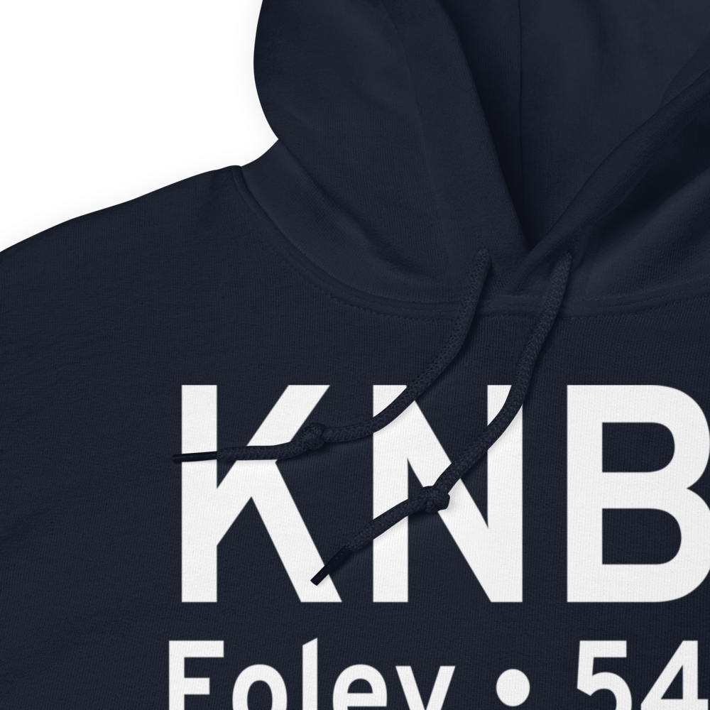 Naval Outlying Field Barin (KNBJ) ICAO Hoodie Sweatshirt 