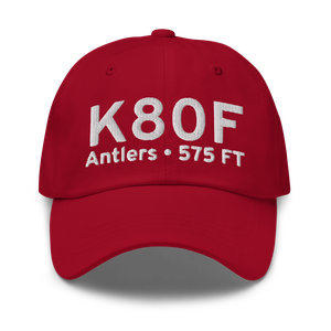 Antlers Municipal Airport (K80F) ICAO Hat
