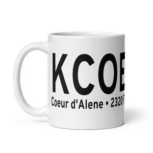 Coeur D'Alene - Pappy Boyington Field (KCOE) ICAO Mug