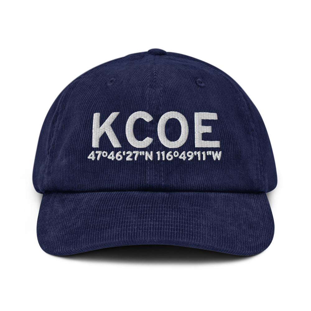 Coeur D'Alene - Pappy Boyington Field (KCOE) ICAO Hat 