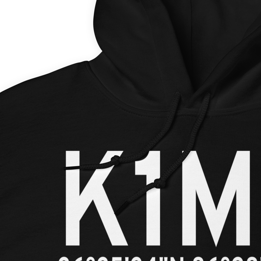 Portland Municipal Airport (K1M5) ICAO Hoodie Sweatshirt 