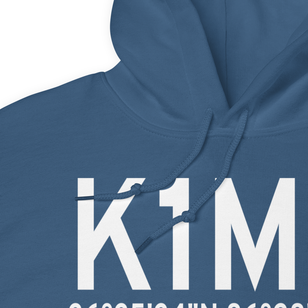Portland Municipal Airport (K1M5) ICAO Hoodie Sweatshirt 