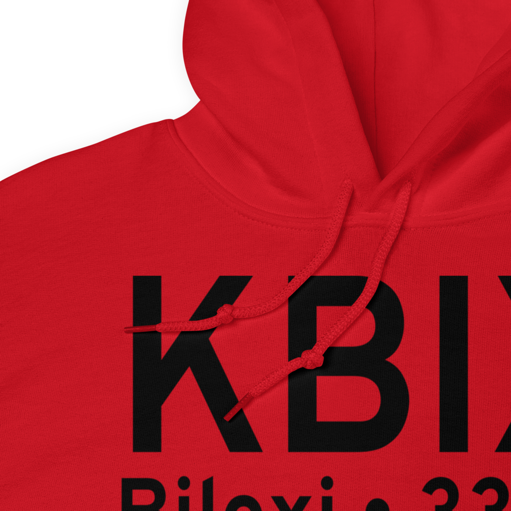 Keesler Air Force Base (KBIX) ICAO Hoodie Sweatshirt 