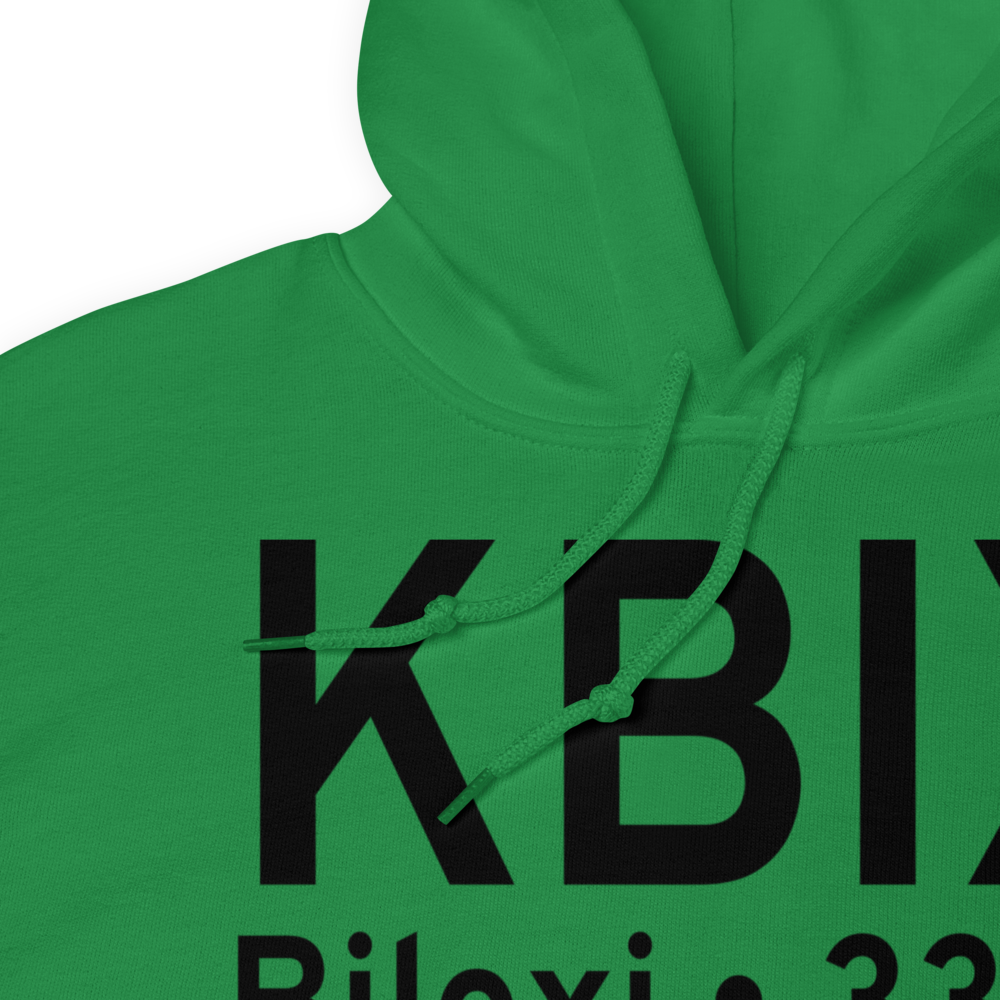 Keesler Air Force Base (KBIX) ICAO Hoodie Sweatshirt 