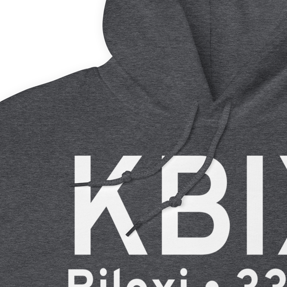 Keesler Air Force Base (KBIX) ICAO Hoodie Sweatshirt 