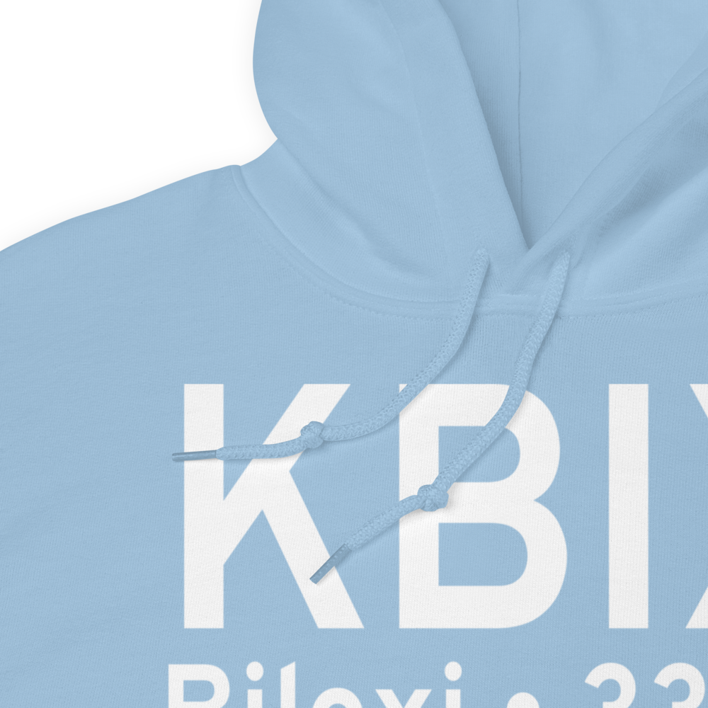 Keesler Air Force Base (KBIX) ICAO Hoodie Sweatshirt 