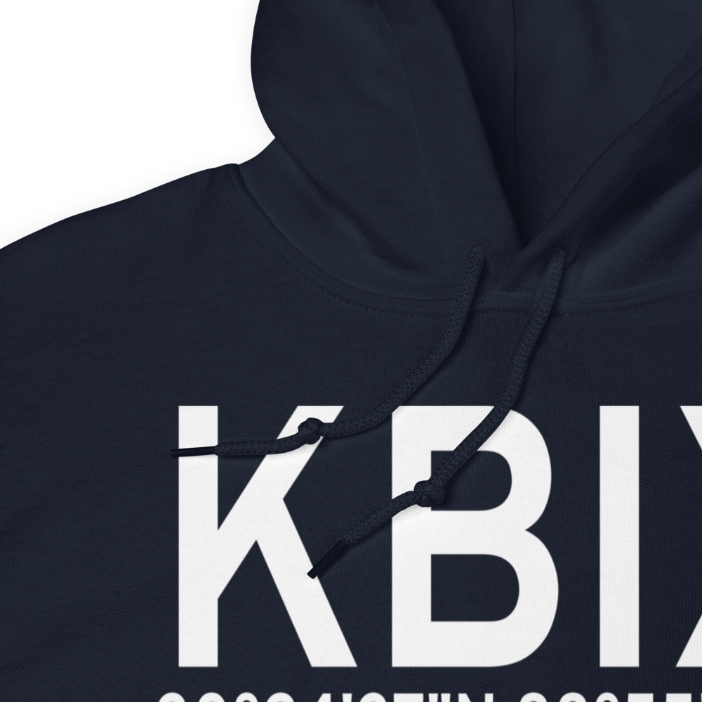 Keesler Air Force Base (KBIX) ICAO Hoodie Sweatshirt 