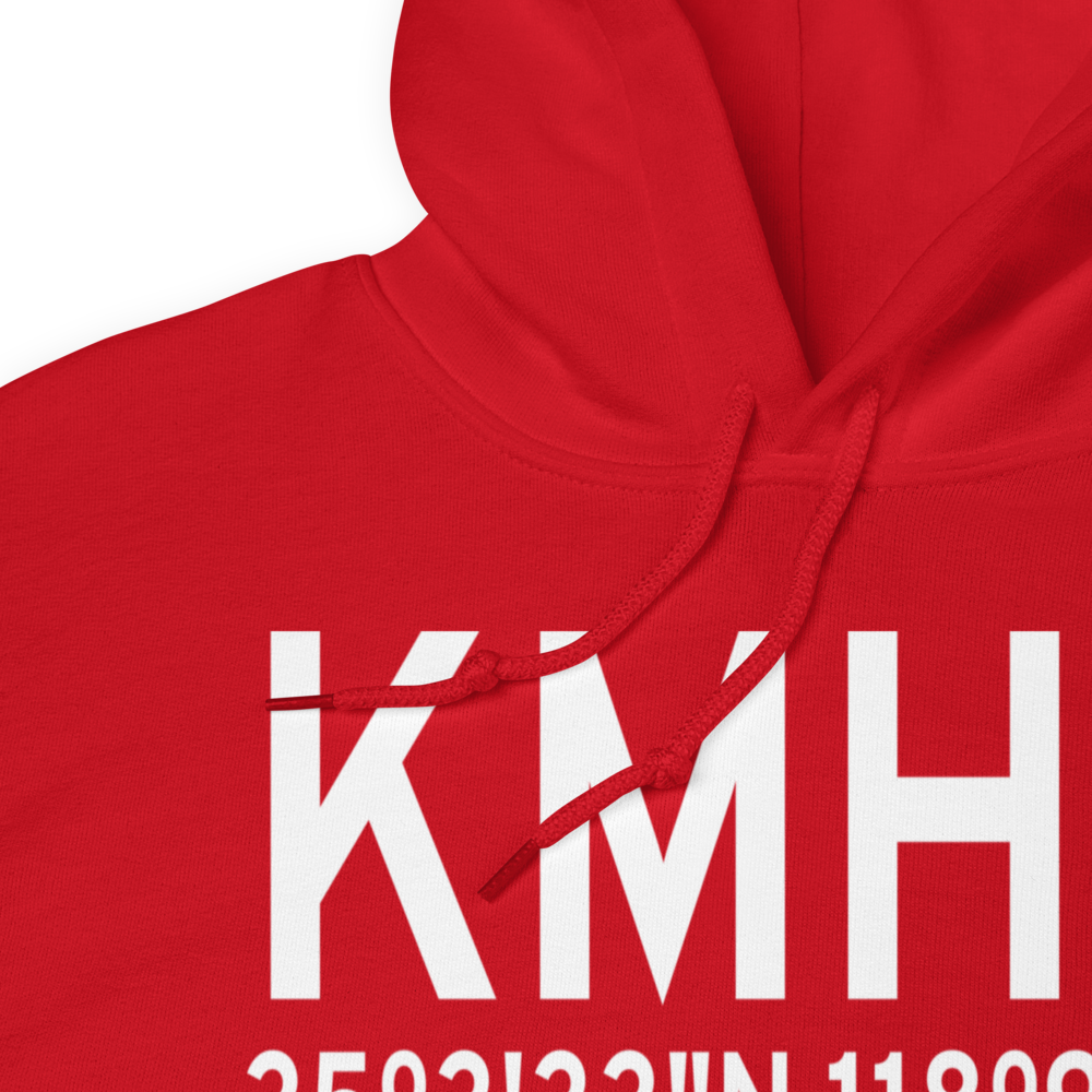 Mojave Airport (KMHV) ICAO Hoodie Sweatshirt 