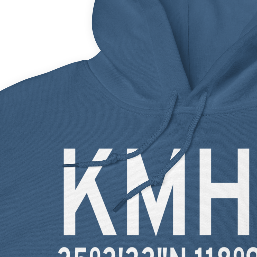 Mojave Airport (KMHV) ICAO Hoodie Sweatshirt 