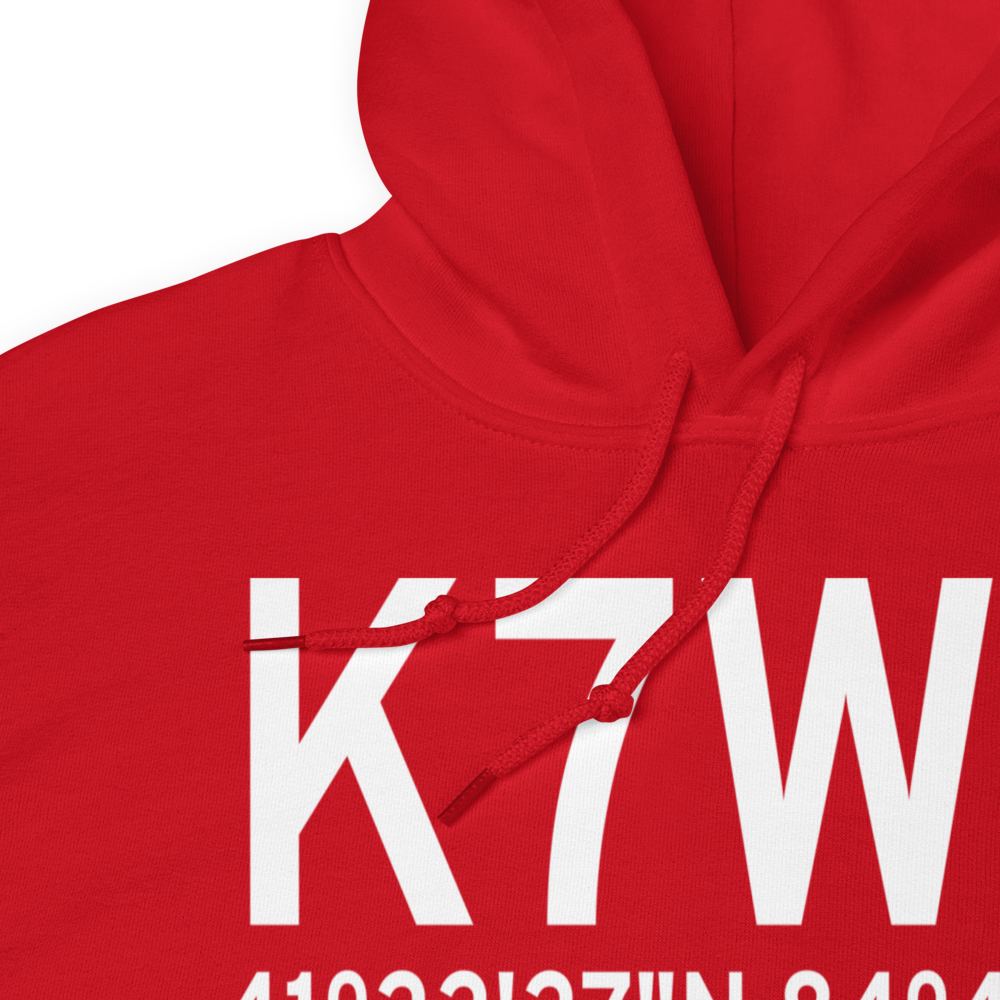 Henry County Airport (K7W5) ICAO Hoodie Sweatshirt 