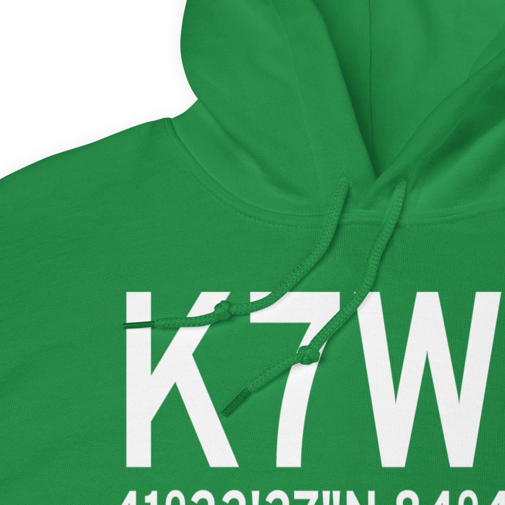 Henry County Airport (K7W5) ICAO Hoodie Sweatshirt 