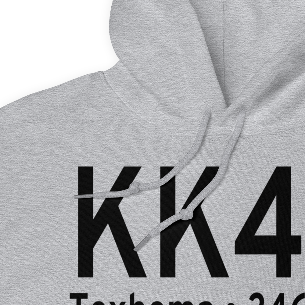 Texhoma Municipal Airport (KK49) ICAO Hoodie Sweatshirt 