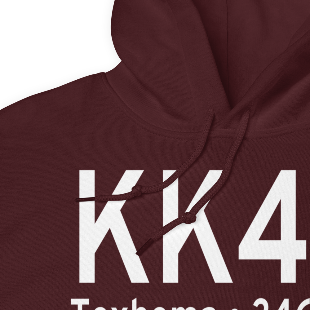 Texhoma Municipal Airport (KK49) ICAO Hoodie Sweatshirt 