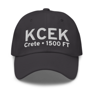 Crete Municipal Airport (KCEK) ICAO Hat