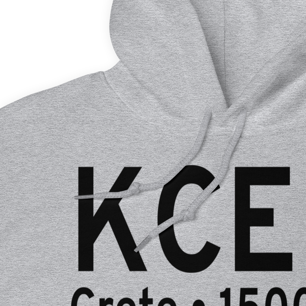 Crete Municipal Airport (KCEK) ICAO Hoodie Sweatshirt 