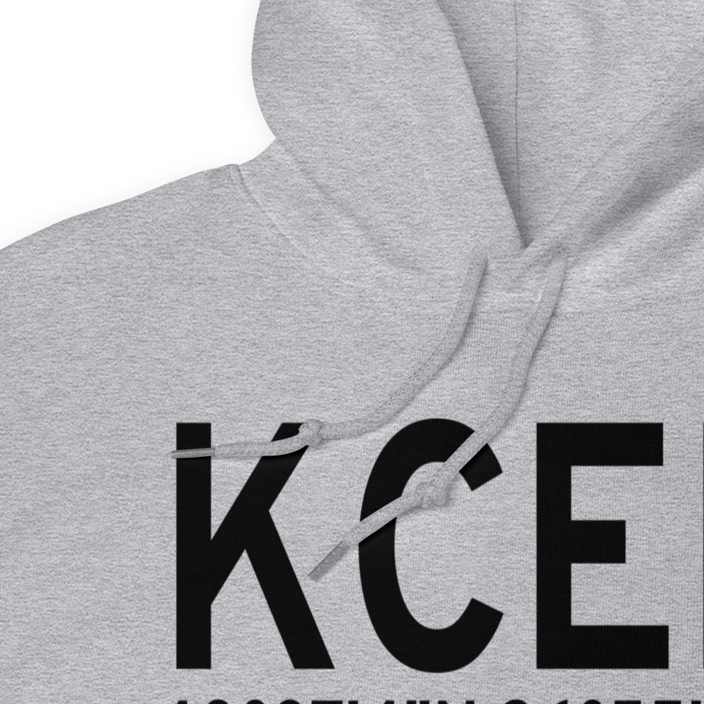 Crete Municipal Airport (KCEK) ICAO Hoodie Sweatshirt 