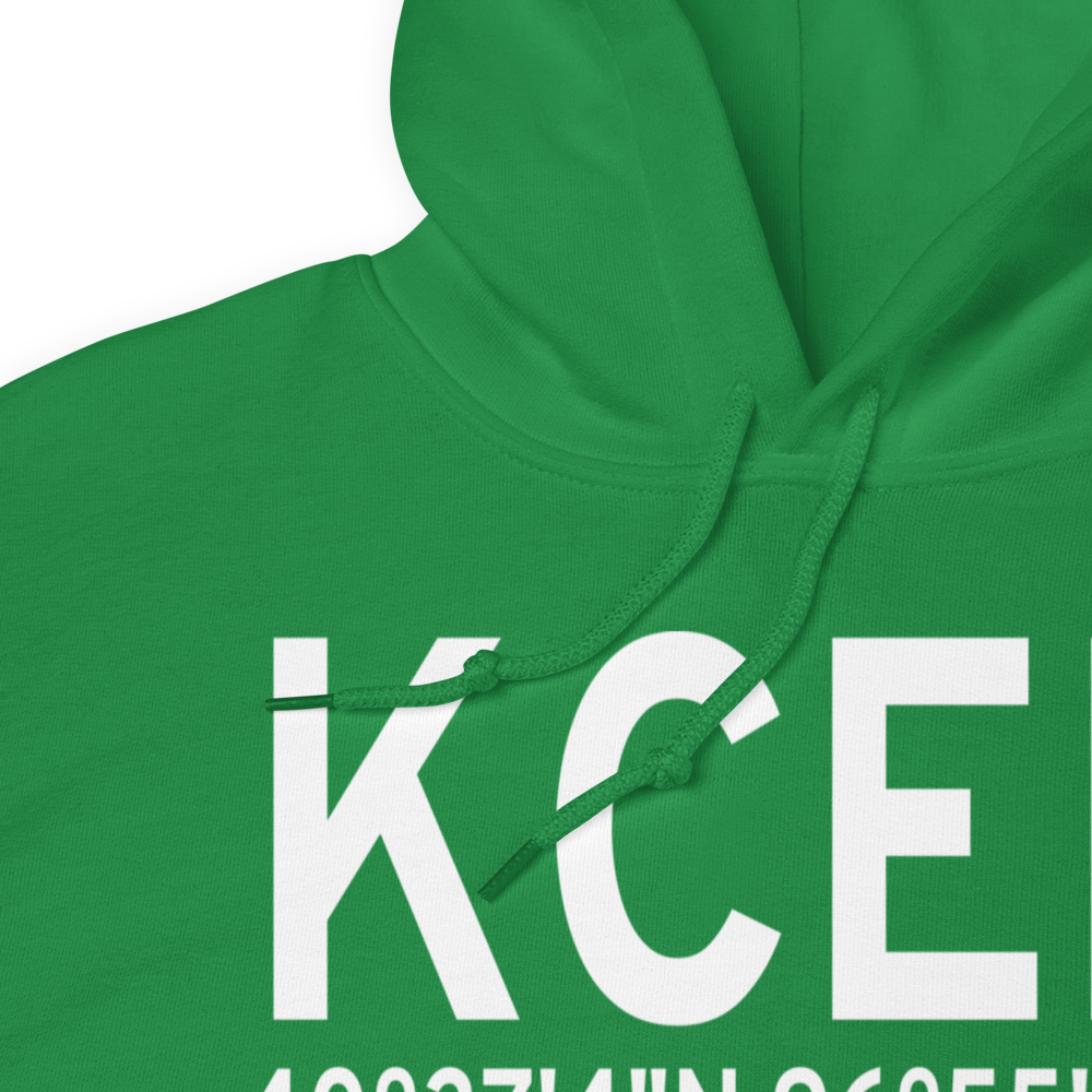 Crete Municipal Airport (KCEK) ICAO Hoodie Sweatshirt 