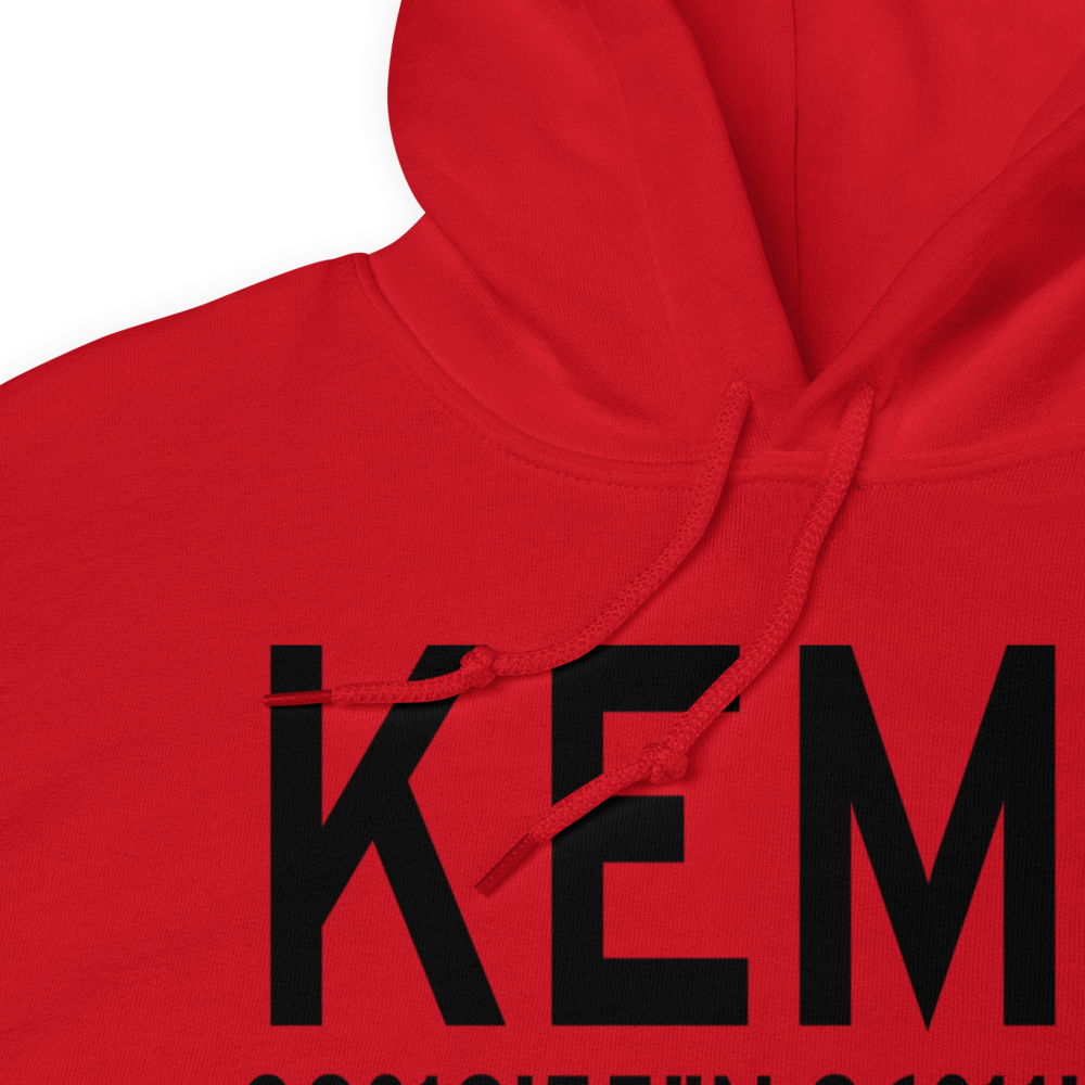 Emporia Municipal Airport (KEMP) ICAO Hoodie Sweatshirt 