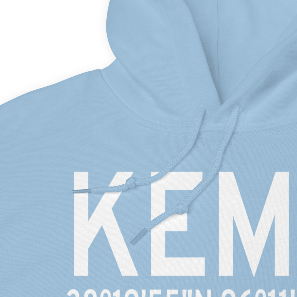 Emporia Municipal Airport (KEMP) ICAO Hoodie Sweatshirt 